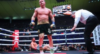 BOXE: Canelo não empolga, mas vence Ryder e mantém título unificado dos supermédios