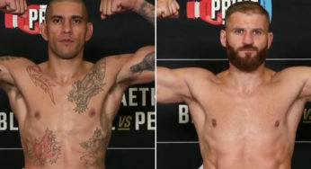 Alex Poatan e Jan Blachowicz batem o peso e oficializam confronto no UFC 291