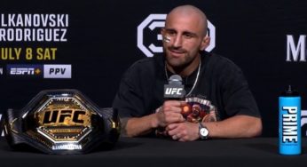 Volkanovski elogia última luta de Rodriguez mas faz alerta ao campeão interino: ‘Eu não sou Josh Emmett’