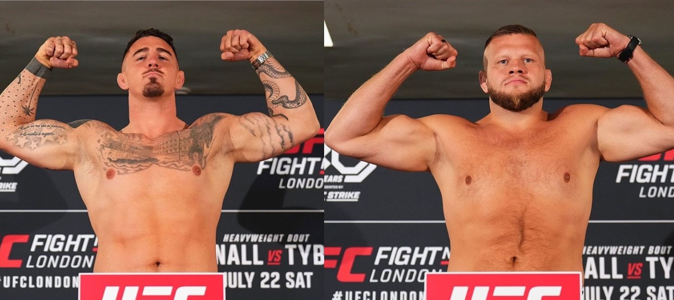 Tom Aspinall And Marcin Tybura Make Weight And Confirm Main Fight For ...