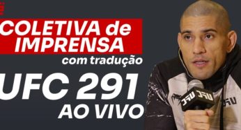 VÍDEO: Assista à coletiva de imprensa pós-UFC 291, com tradução e desdobramentos do evento. AO VIVO!