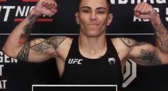 Jessica Bate-Estaca bate peso e confirma presença em duelo crucial no UFC Nashville