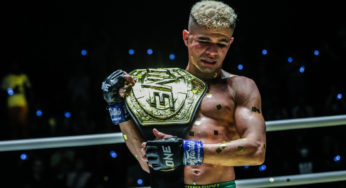 Campeão do ONE Championship no MMA, Fabricio Andrade quer fazer história com título no kickboxing