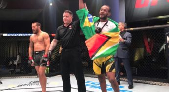 De olho no ranking dos meio-médios, Carlston ‘Moçambique’ planeja vitória rápida no UFC Nashville