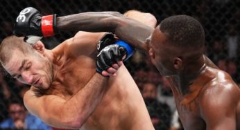 Câmeras flagram diálogo e captam pedido especial de Adesanya para Strickland pós-luta no UFC 293