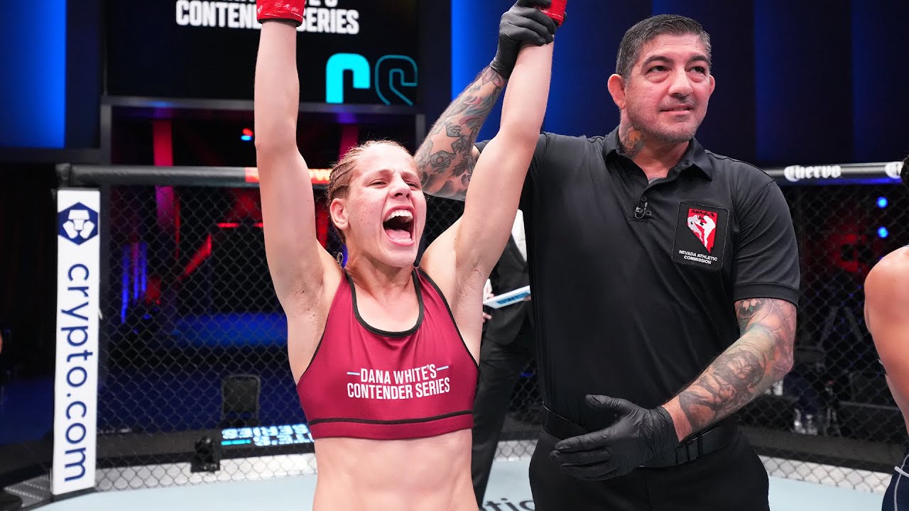 Julia Polastri faz segunda luta no UFC. Foto: Reprodução/Instagram/@ufc_brasil