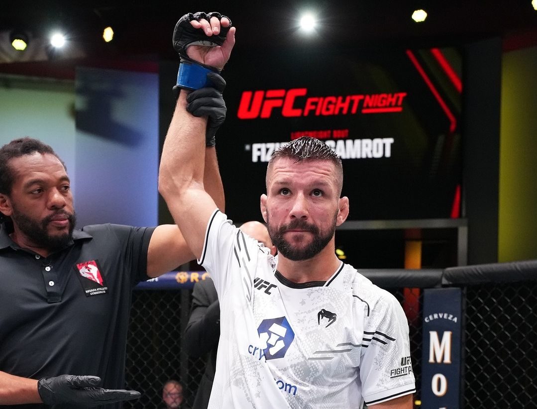 Mateusz Gamrot derrotou Rafael Fiziev no UFC Las Vegas 79 (Foto: Instagram/UFC)