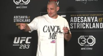 Com camisa provocativa, Sean Strickland rebate favoritismo de Israel Adesanya no UFC 293