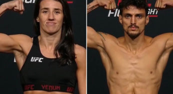 Marina Rodriguez e Ricardo Carcacinha batem peso e confirmam presença no UFC Las Vegas 79