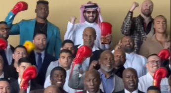 Ronaldo, McGregor, CR7 e mais: veja os famosos que vão assistir a luta entre Ngannou x Tyson Fury ao vivo