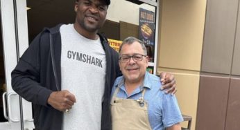 VÍDEO: Francis Ngannou protagoniza cena hilária e quebra porta de loja em Las Vegas