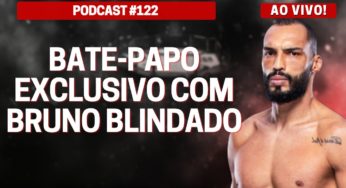 Destaque no UFC 294, Bruno Blindado é o convidado para o Podcast SUPER LUTAS #122. Participe ao vivo da resenha