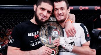 Com possível extinção do Bellator, Makhachev responde sobre chances de enfrentar primo de Khabib, campeão na concorrente