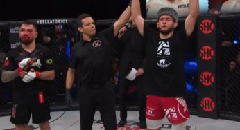 IMAGEM FORTE: Patricky Pitbull fica com rosto ‘desfigurado’ após derrota no Bellator 301