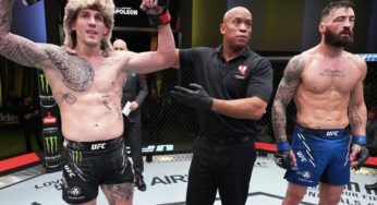 Brendan Allen não se intimida com jiu-jitsu de Paul Craig e finaliza escocês no UFC Las Vegas 82