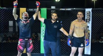 VÍDEO: Lutador tenta imitar Jorge Masvidal com joelhada voadora, mas leva contragolpe e é nocauteado em quatro segundos