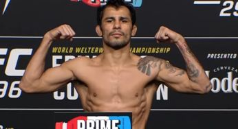 Alexandre Pantoja bate peso com tranquilidade e confirma sua primeira defesa de cinturão no UFC 296