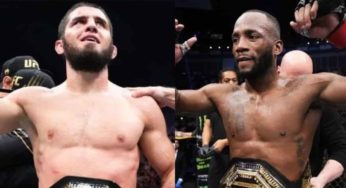 Estrela do UFC aponta favorito em possível superluta entre campeões Islam Makhachev e Leon Edwards