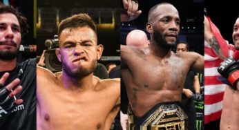 VÍDEO: Com promessa de polêmicas, assista à coletiva para o UFC 296, com Pantoja, Royval, Edwards e Covington. AO VIVO!