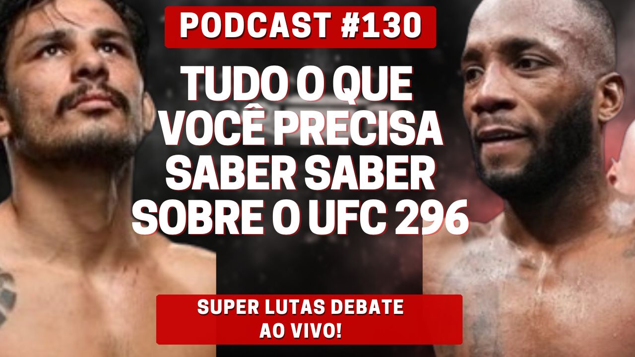 UFC 296  COLETIVA DE IMPRENSA AO VIVO E COM TRADUÇÃO 