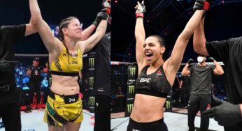 Karol Rosa e Ariane Lipski faturam mais de R$245 mil em bônus por apresentações no UFC 296