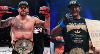 VÍDEO: Ryan Bader ‘some’ diante de Renan Problema na encarada para desafio entre campeões da PFL e Bellator