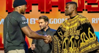 Adversário de Ngannou, Anthony Joshua promete encarar duelo como disputa de cinturão mundial