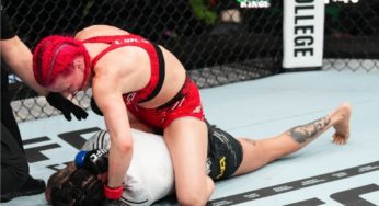 Polyana Viana é nocauteada e Brasil encerra card preliminar sem vitórias no UFC 297