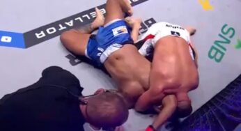 Vadim Nemkov apaga Bruno Cappelozza e fatura cinturão simbólico em luta no ‘PFL x Bellator’