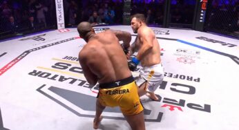 VÍDEO: Assista o nocaute relâmpago de Renan Problema sobre Ryan Bader no ‘PFL x Bellator’