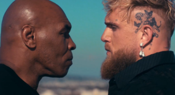 VÍDEO: Veja como foi a primeira encarada entre Mike Tyson e Jake Paul no boxe