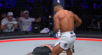 VÍDEO: Brasileiro é candidato ao ‘Melhor Nocaute do Ano’ com estreia espetacular no Bellator