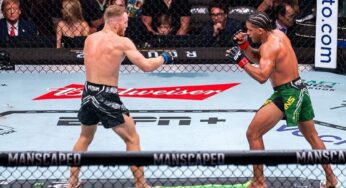 Adversário de Gilbert Durinho no UFC 299 fraturou braço no início do combate; veja raio-x