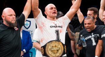 Junior Cigano termina com nariz dilacerado após vitória no MMA sem luvas; veja antes e depois