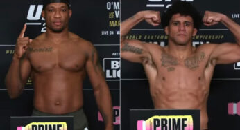 Malhadinho, Durinho e mais quatro brasileiros batem peso e confirmam presença no UFC 299