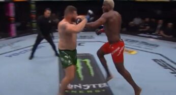 VÍDEO: Lutador vai para ‘tudo ou nada’ contra medalhista olímpico e sofre nocaute relâmpago no UFC 299