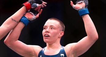 VÍDEO: Momento bizarro! Cílios voam de lutadora após soco de Namajunas no UFC Denver