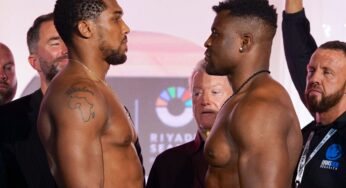 Francis Ngannou retorna ao boxe e enfrenta ex-campeão mundial Anthony Joshua nesta sexta-feira