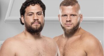 Tai Tuivasa e Marcin Tybura lideram o UFC Las Vegas 88, evento com quatro brasileiros escalados