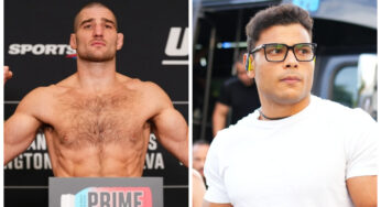 Sean Strickland promete fazer Paulo Borrachinha ‘sangrar’ no UFC 302 e aponta motivo inusitado