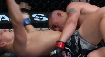 VÍDEO: Lutador ‘desperta assustado’ após finalização fulminante de brasileiro no UFC Vegas 90