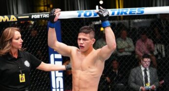 Brasileiro suporta pressão inicial e finaliza rival no último segundo em estreia dos sonhos no UFC