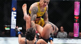 Jéssica Bate-Estaca vence Marina Rodriguez e defende posição no top 5 em confronto brasileiro no UFC 300