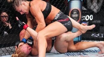 Kayla Harrison estreia com show diante de Holly Holm e finaliza ex-campeã em ‘passeio’ no UFC 300