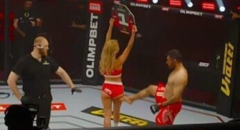 Violência! Lutador chuta ring girl antes da luta e choca mundo do MMA; veja cena