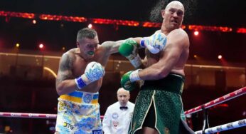Revanche entre Oleksandr Usyk e Tyson Fury é anunciada para dezembro, na Arábia Saudita