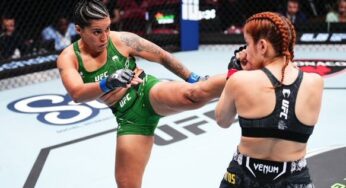 VÍDEO: Brasileira se confunde com anúncio e celebra ‘vitória ilusória’ no UFC Louisville