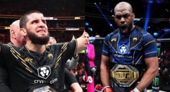 Após comparações, Islam Makhachev provoca Jon Jones com publicação em rede social