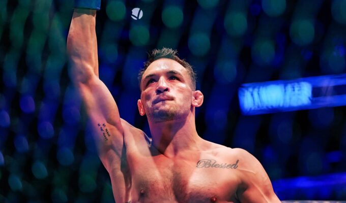 Michael Chandler antes de luta no UFC. Foto: Reprodução/Twitter/UFC_AUSNZ