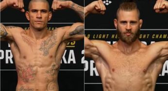 Alex Poatan e Jiri Prochazka batem peso e confirmam disputa de cinturão no UFC 303